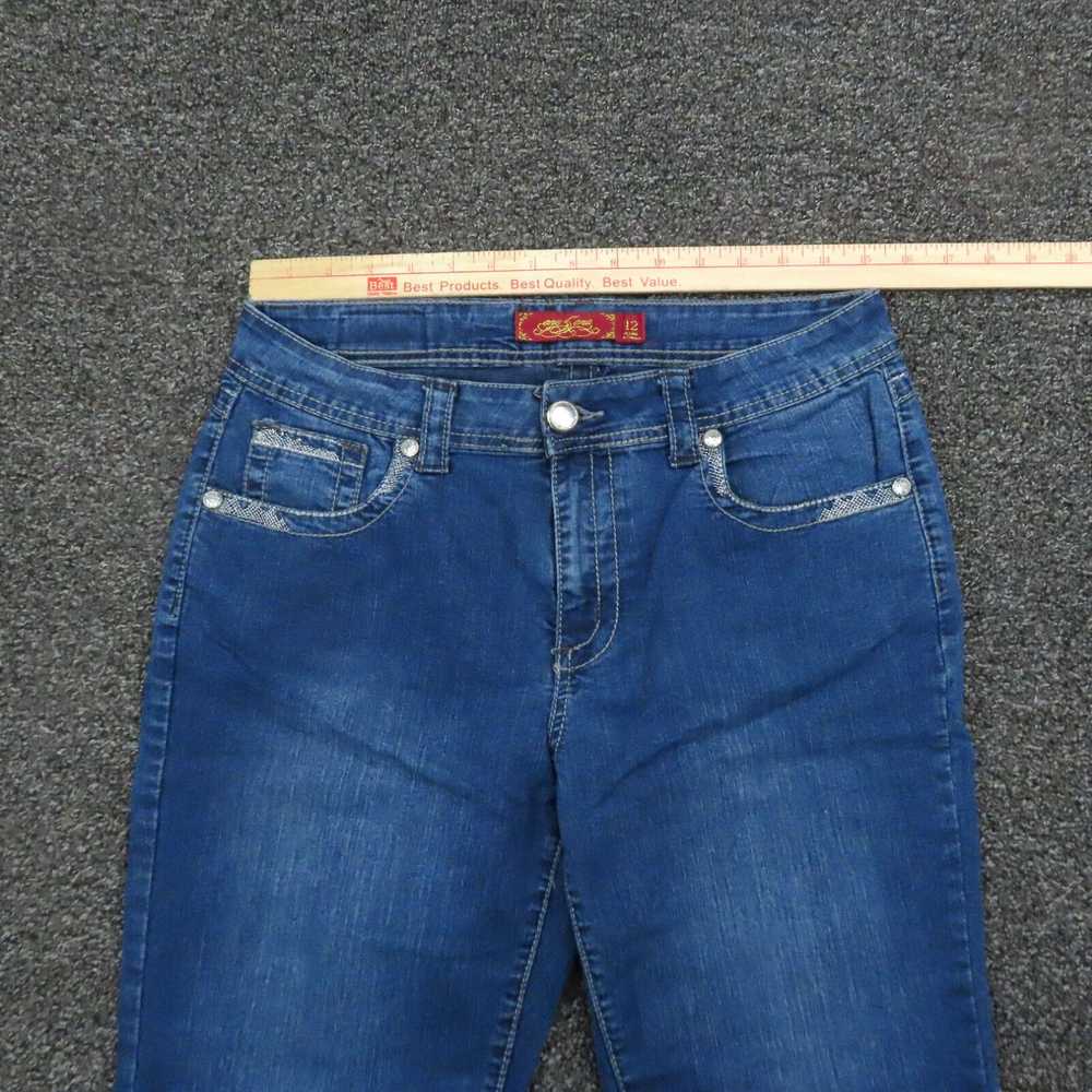 Vintage One 5 One Jeans Womens Size 12 Blue Cropp… - image 2