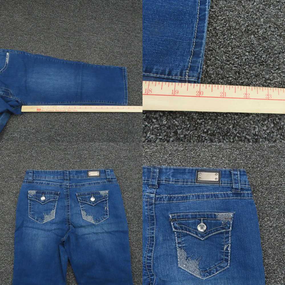 Vintage One 5 One Jeans Womens Size 12 Blue Cropp… - image 4