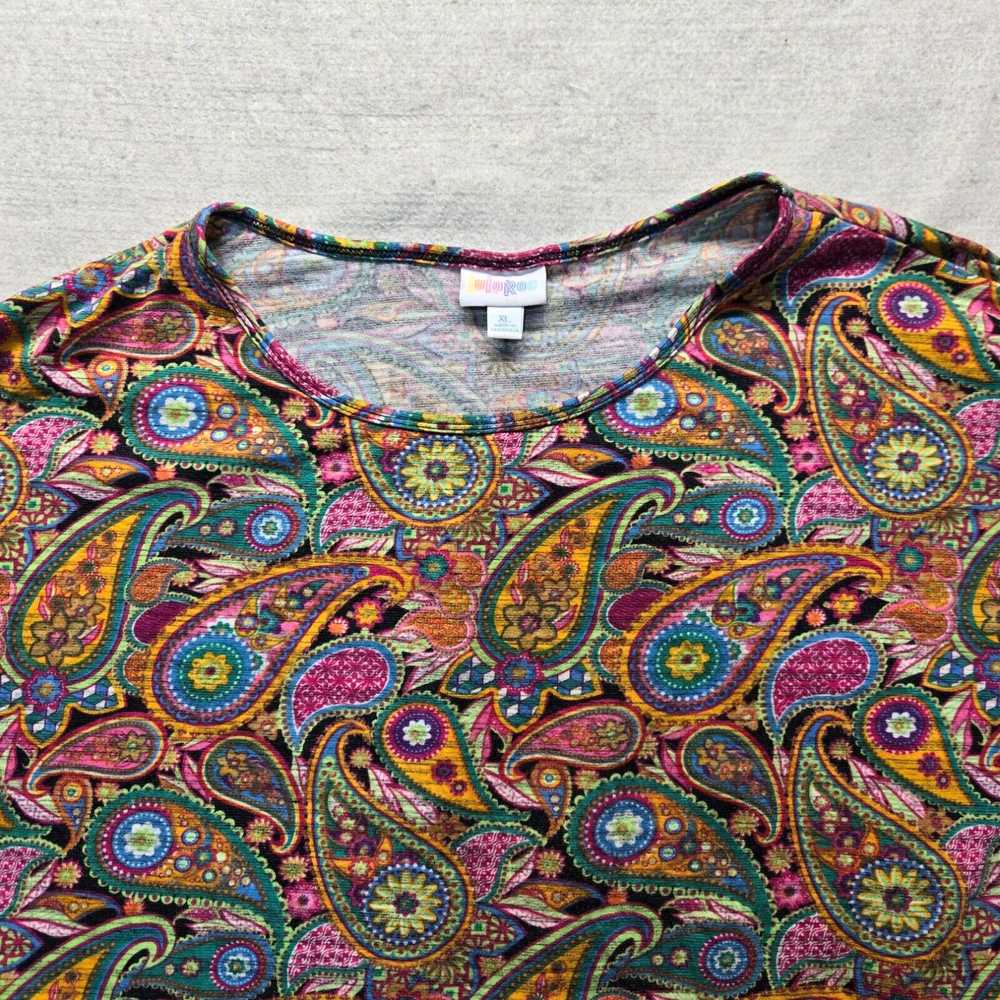 Vintage LuLaRoe Classic T Shirt Paisley All Over … - image 2