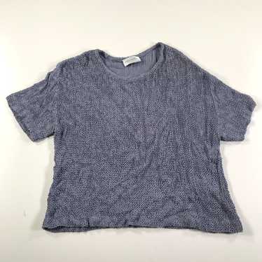 Blend Sarah Arizona Shirt Womens Medium Purple Kn… - image 1