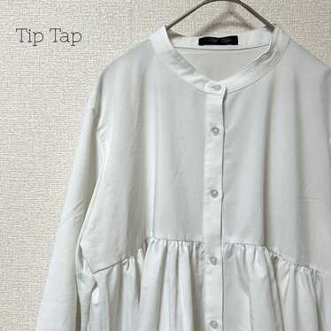 【Tip Tap】Tops Blouse Tunic Tiered Gathered Long S… - image 1