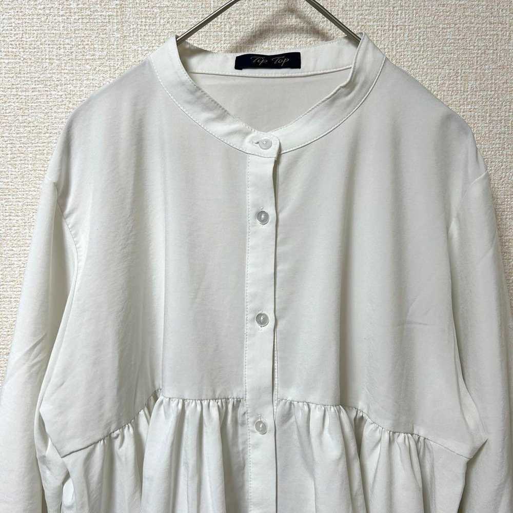 【Tip Tap】Tops Blouse Tunic Tiered Gathered Long S… - image 3