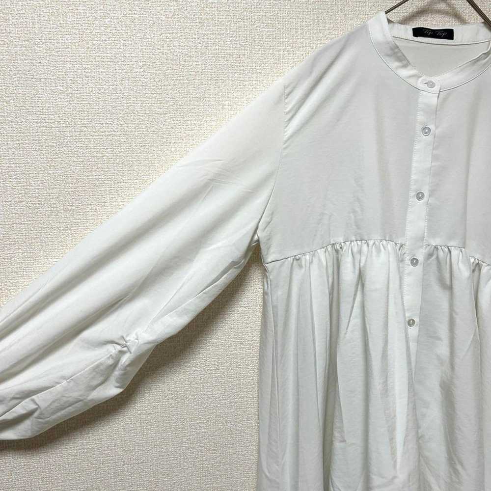 【Tip Tap】Tops Blouse Tunic Tiered Gathered Long S… - image 4