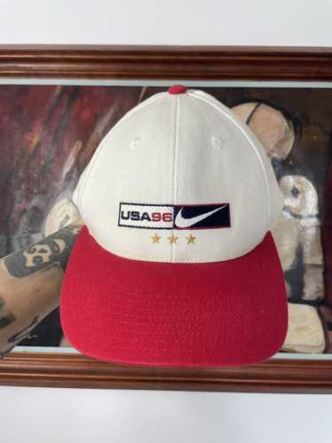 Hat × Nike × Vintage Vintage 90s USA Cap Hat Nike 