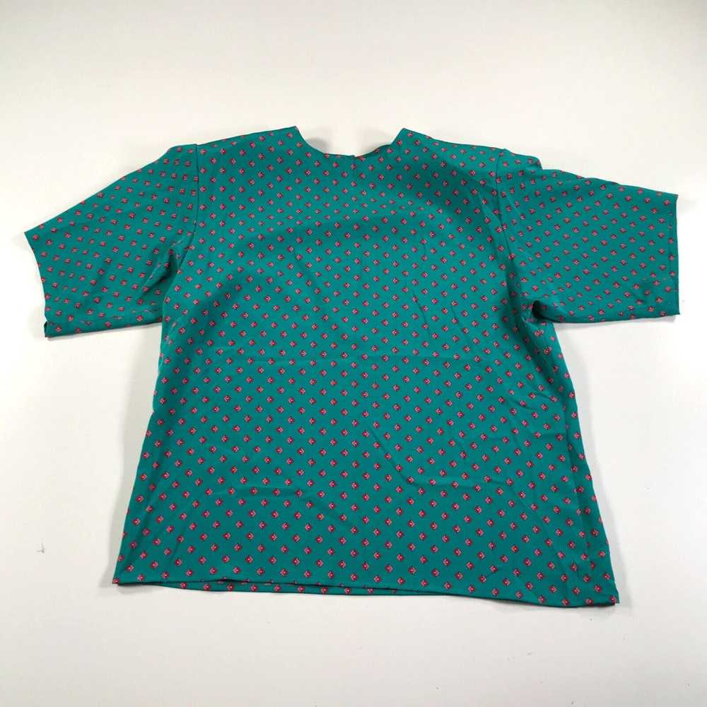 Pendleton Vintage Evan Picone Shirt Womens 16 Blu… - image 1