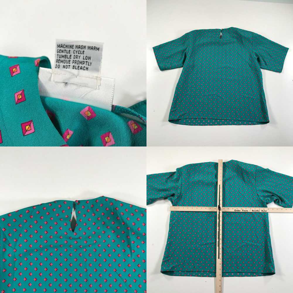 Pendleton Vintage Evan Picone Shirt Womens 16 Blu… - image 4