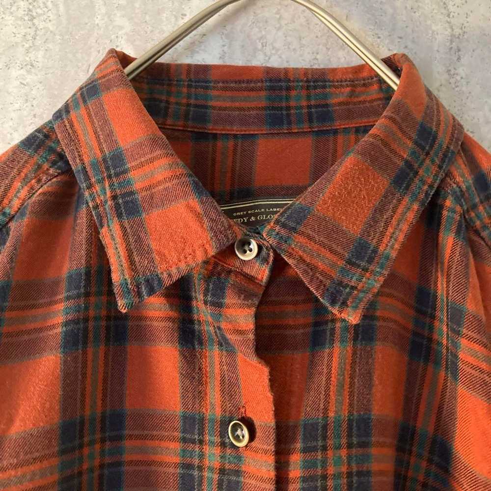 Vintage Nell shirt with all-over check retro 80s … - image 3