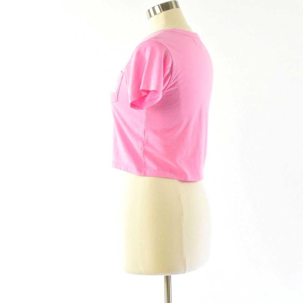 Vintage Womens S Pink Calvin Klein Crop Top Cropp… - image 3