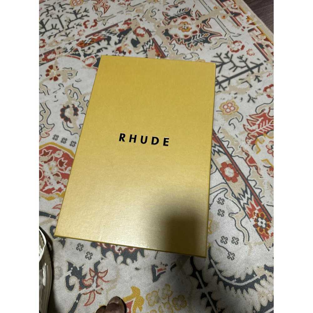 Rhude Cloth high trainers - image 7