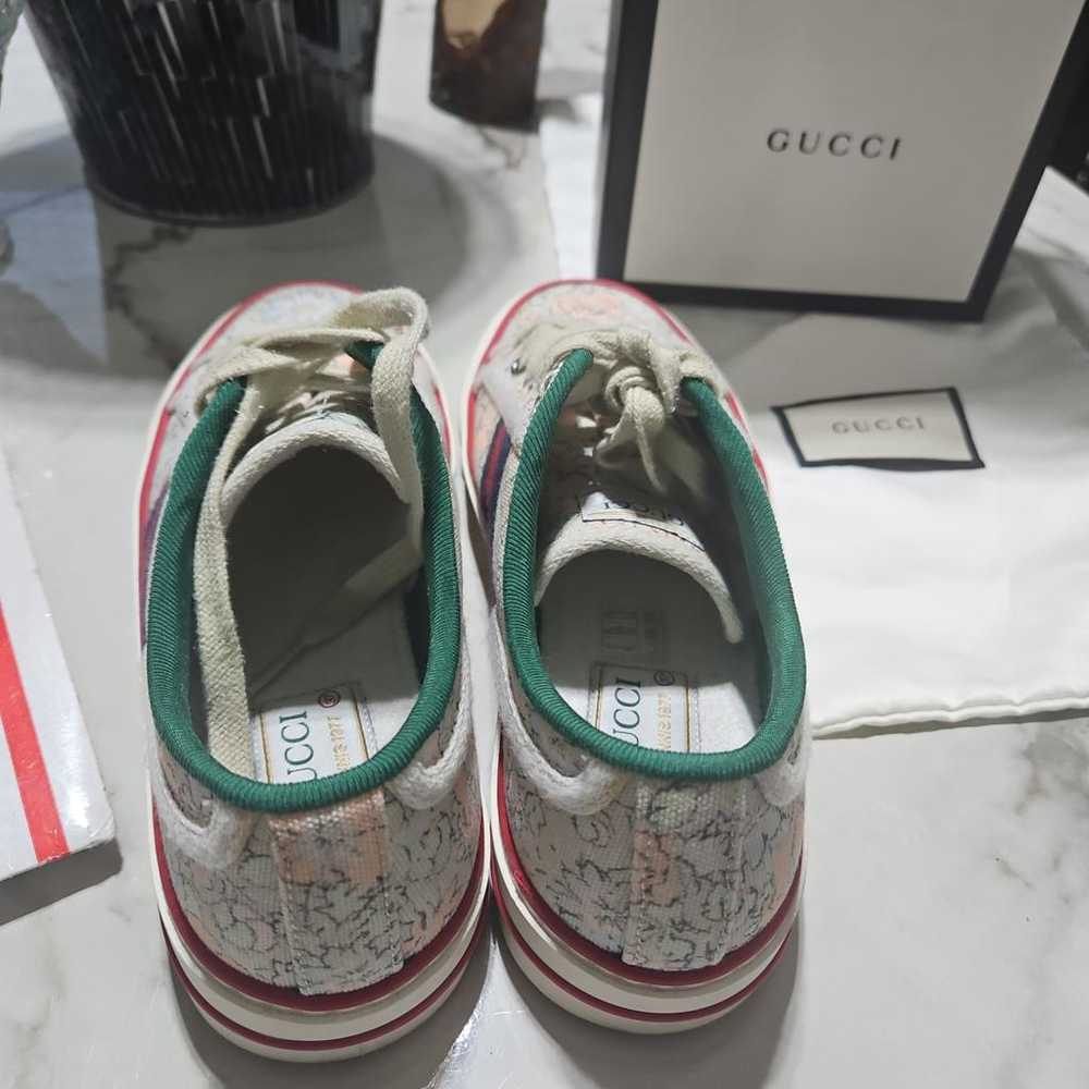 Gucci Tennis 1977 cloth trainers - image 2