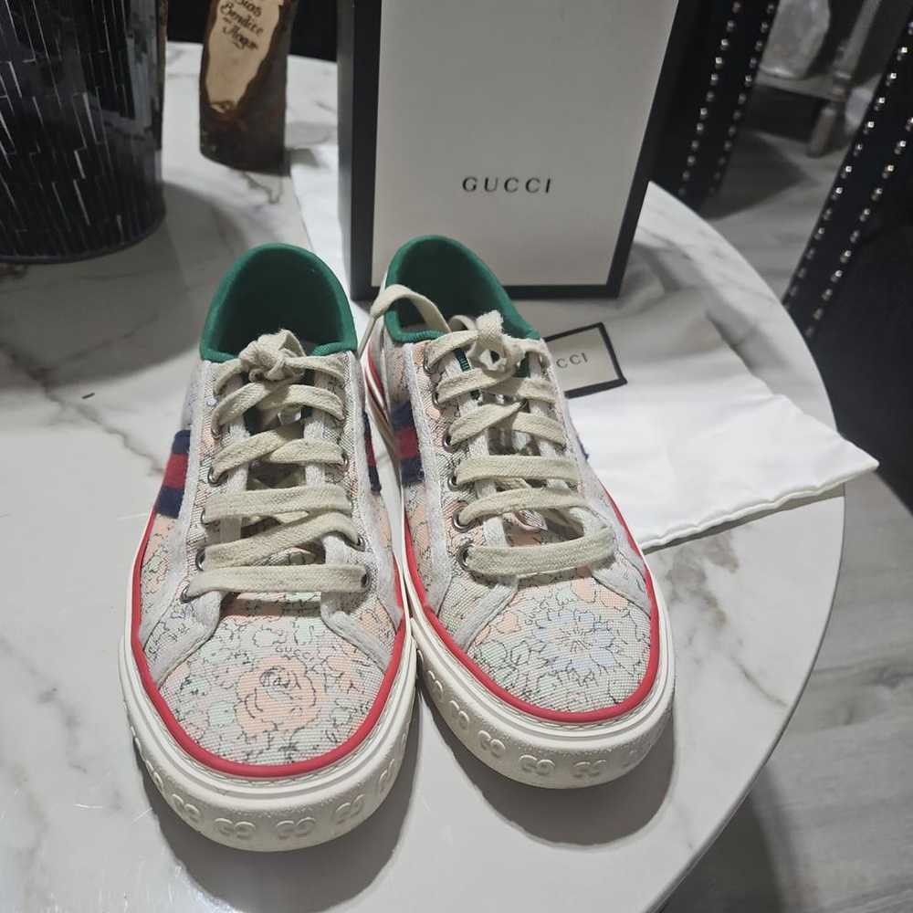 Gucci Tennis 1977 cloth trainers - image 4