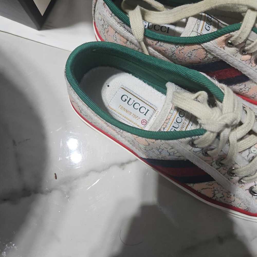 Gucci Tennis 1977 cloth trainers - image 5