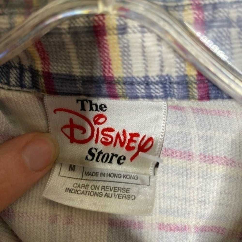 Vintage Disney Winnie the Pooh, flannel plaid but… - image 2