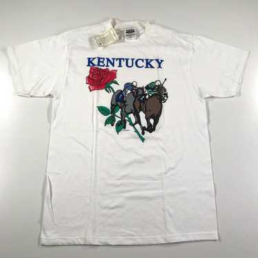 Tultex Vintage Kentucky Derby T Shirt Mens Large … - image 1