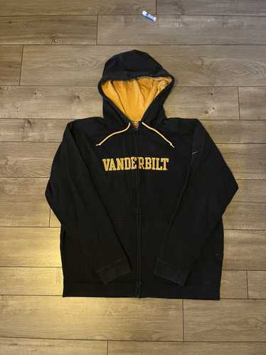 American College × Nike × Vintage Vanderbilt zip u