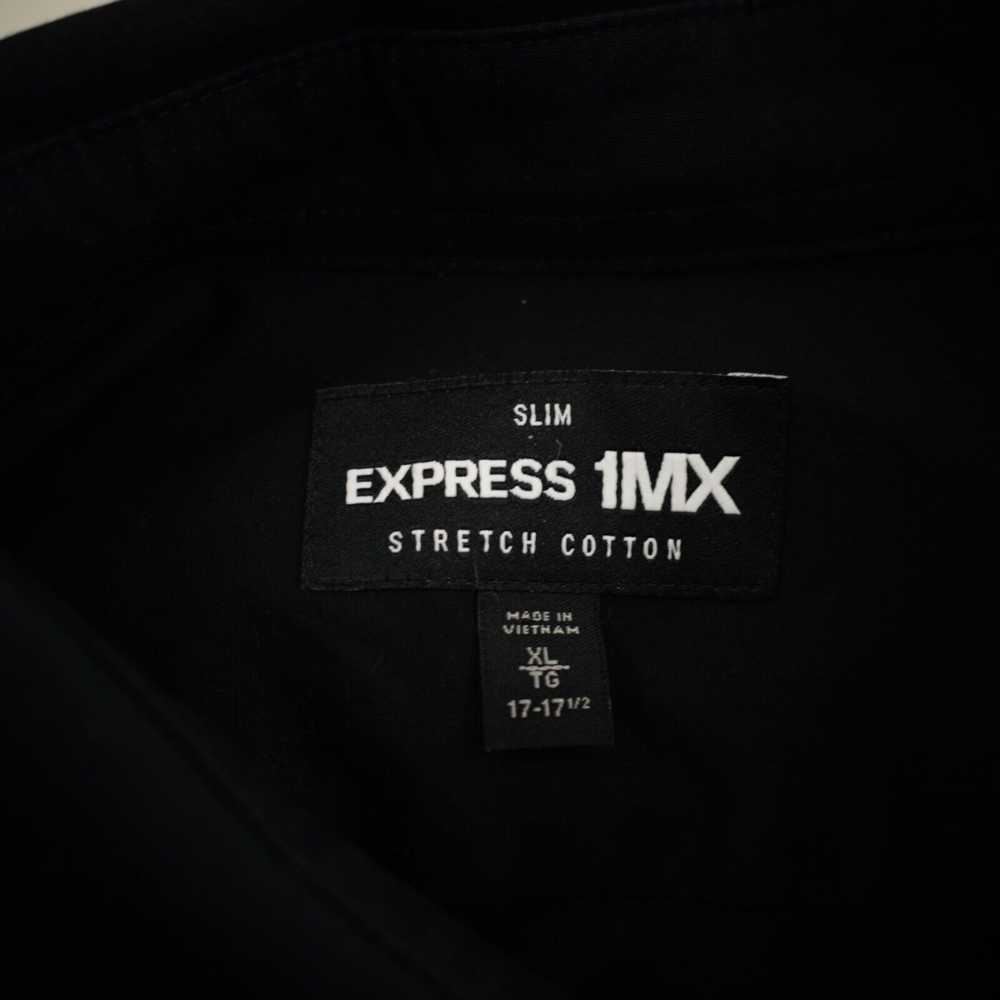 Express Express 1MX Slim Stretch Cotton Black XL … - image 8