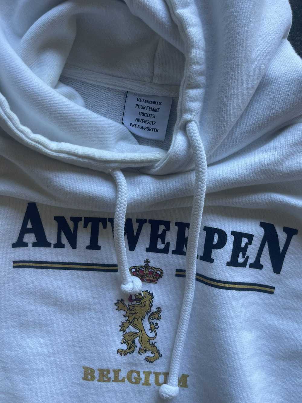 Vetements Vetement Antwerpen Hoodie AW17 - image 4