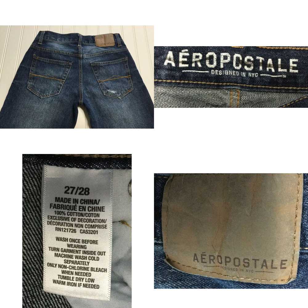 Vintage AEROPOSTALE Men’s Sz 27/28 Slim Straight … - image 4