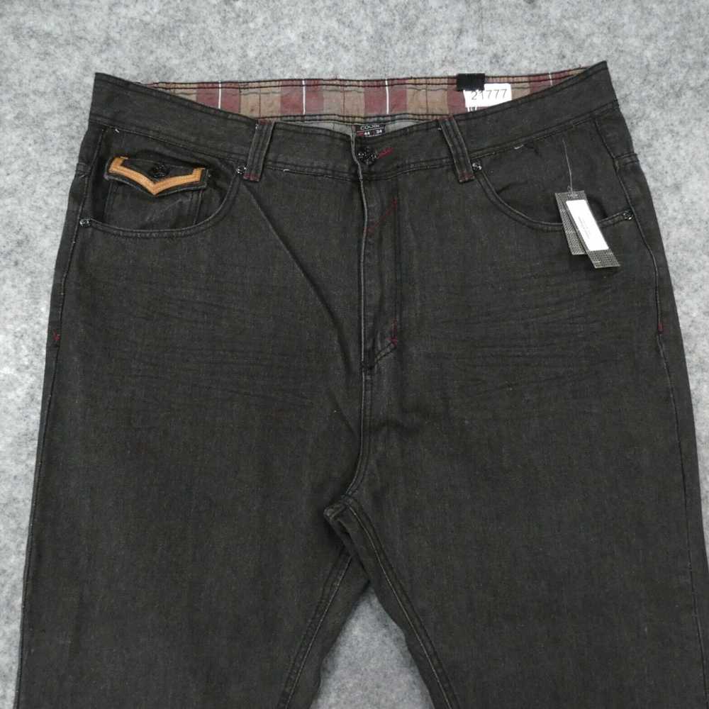 Coogi Coogi Jeans Mens 44x34 Mid Rise Loose Black… - image 2