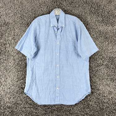 Tailorbyrd Tailorbyrd Men’s L Blue Button Up Short