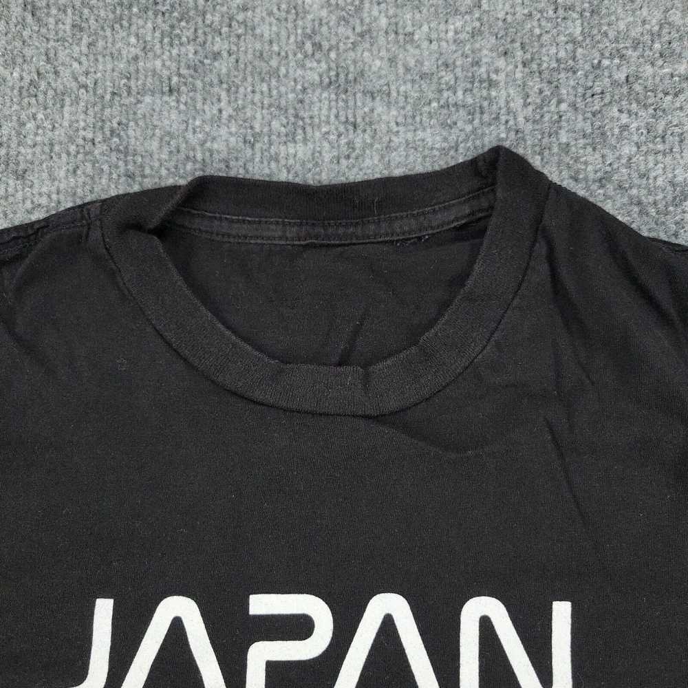 Vintage Japan Shirt Men's Small Black Tuned In To… - image 3