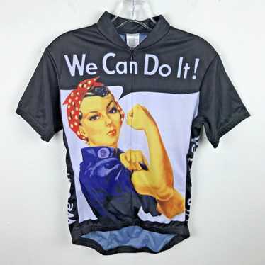 Etro New Rosie The Riveter Bicycle Jersey Retro S… - image 1