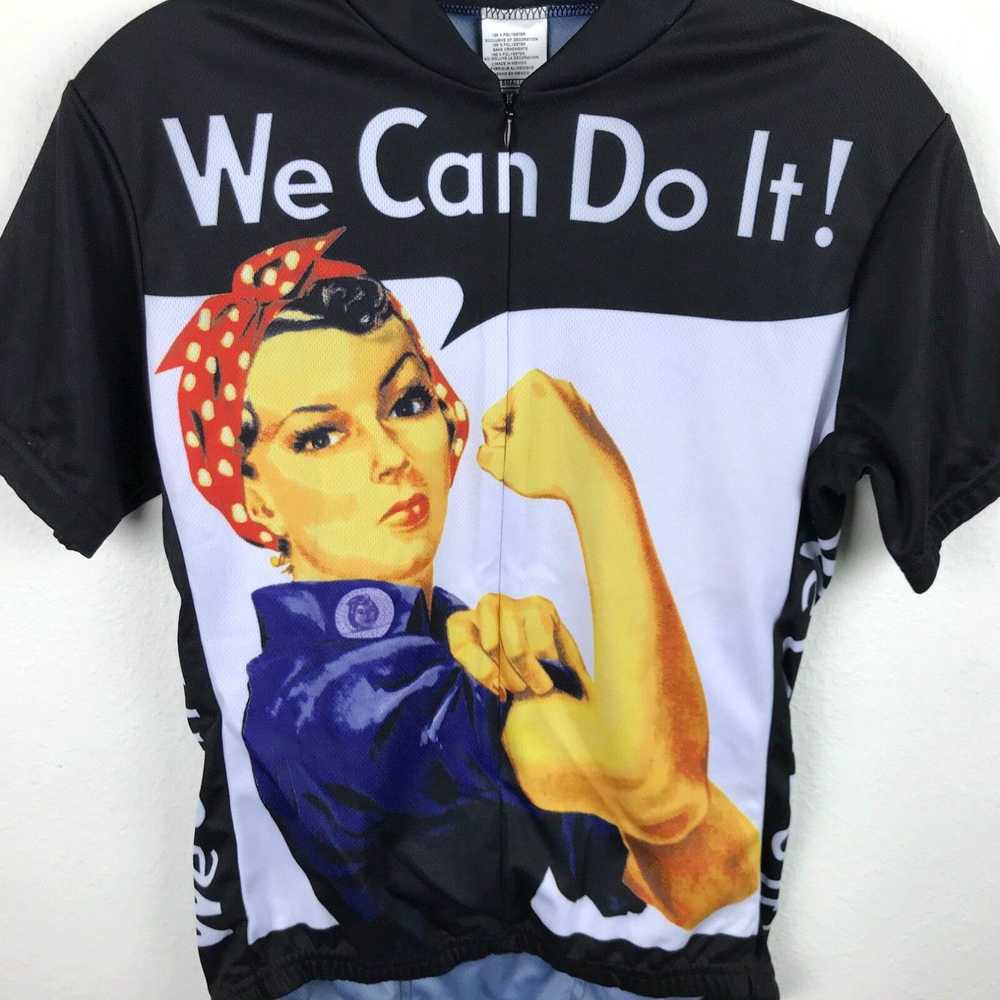 Etro New Rosie The Riveter Bicycle Jersey Retro S… - image 2