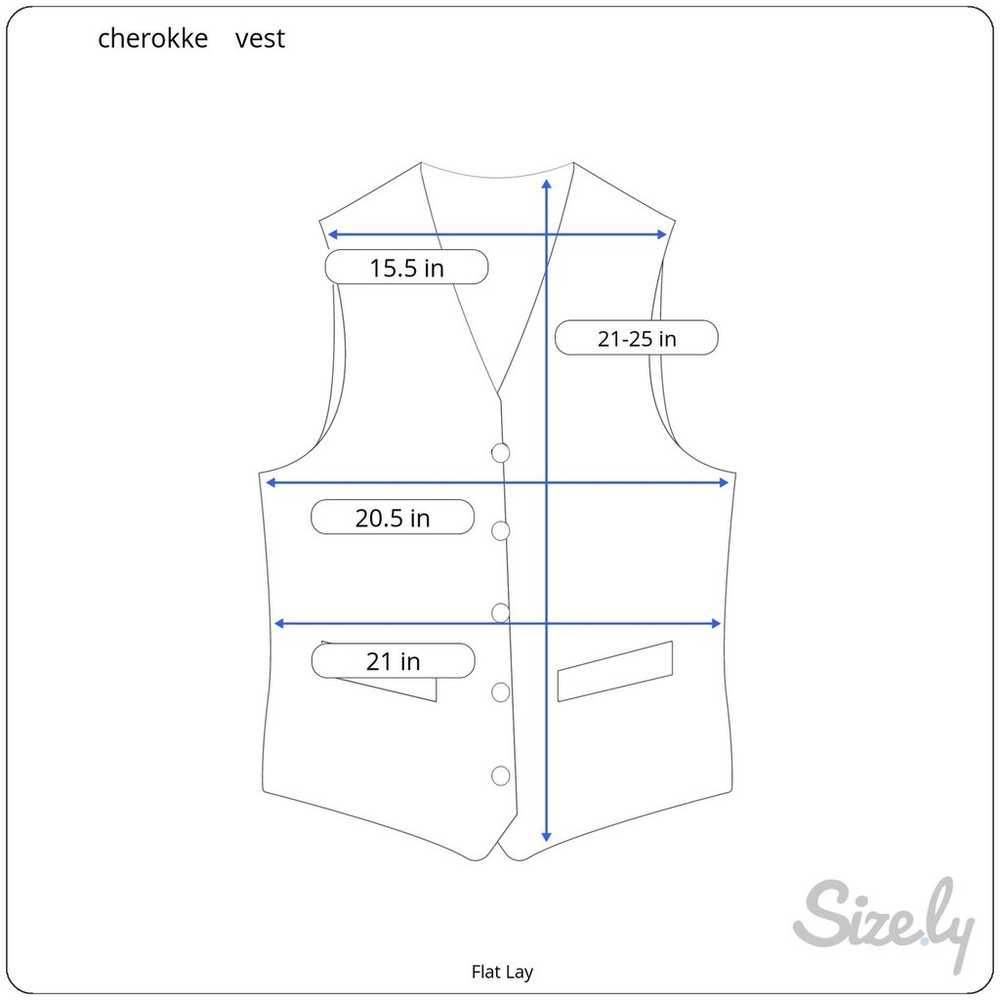 Vintage 90's Cherokee Plaid Striped Print Vest Co… - image 3