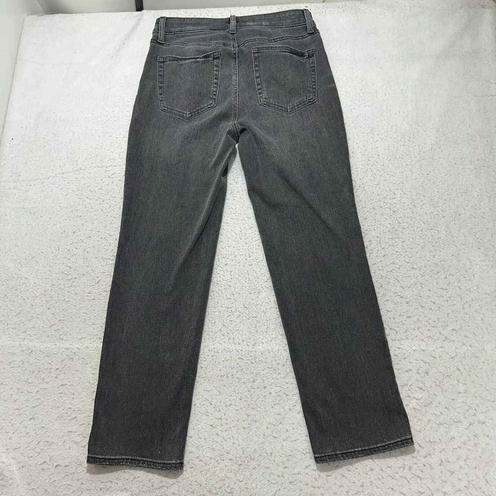 Other Talbots 2 High Rise Straight Crop Jeans Gra… - image 6