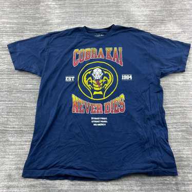 Vintage Cobra Kai Shirt Size 2XL Mens Karate Neve… - image 1