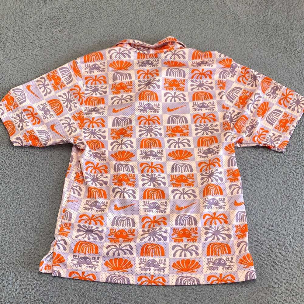 Nike Nike Hawaiian Shirt Mens Small Button Up Spr… - image 5