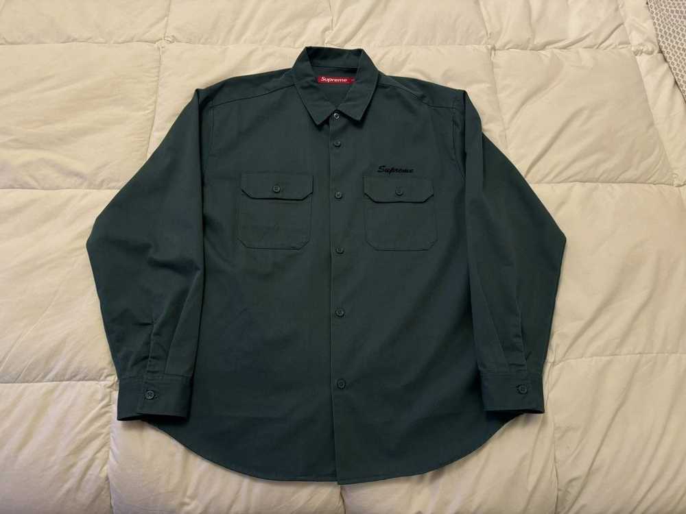 Supreme our lady work shirt button up ss24 - image 2