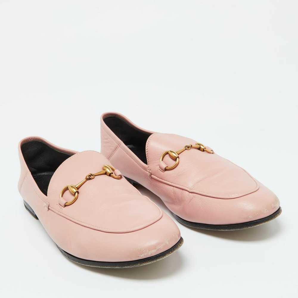 Gucci Leather flats - image 3