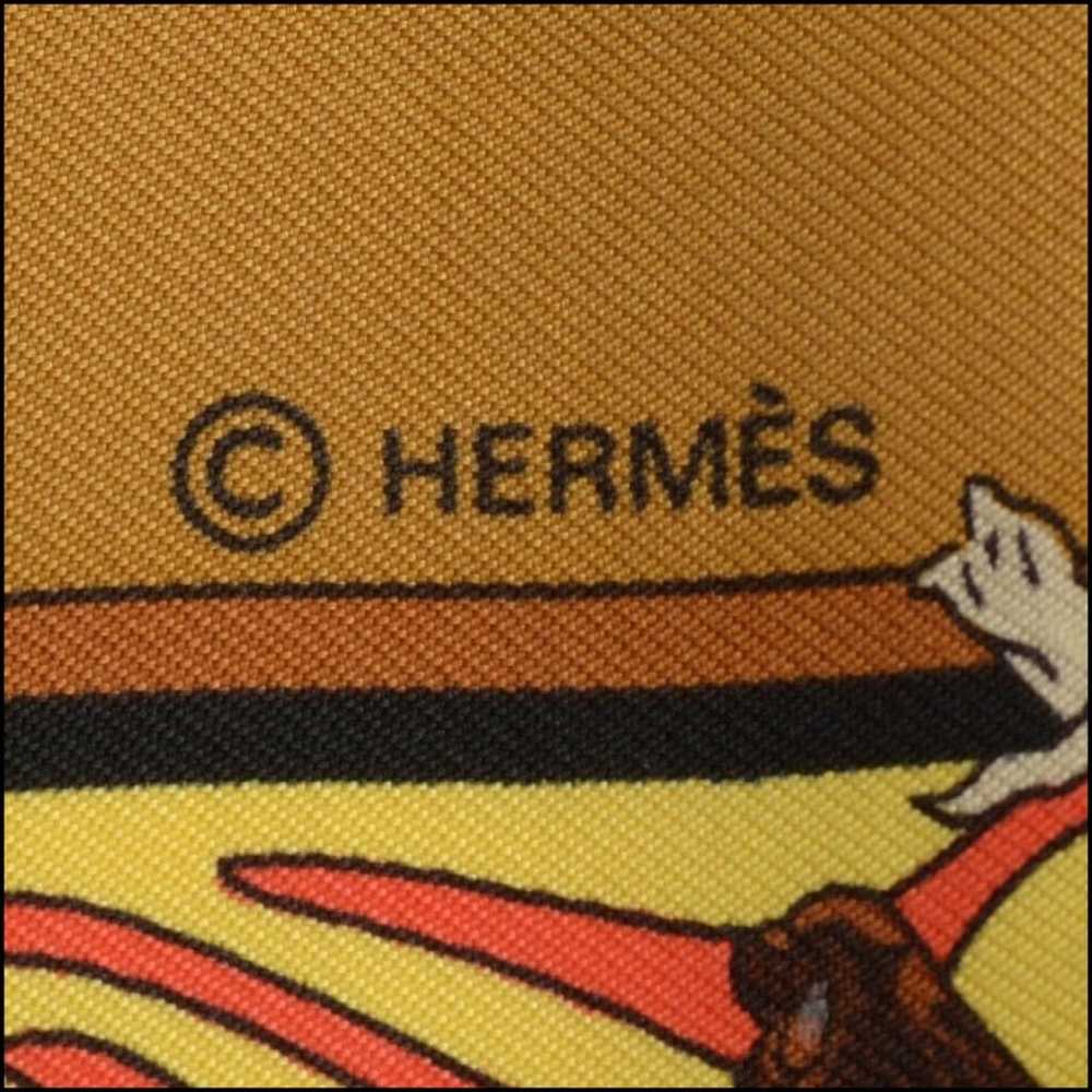 Hermès Silk scarf - image 8