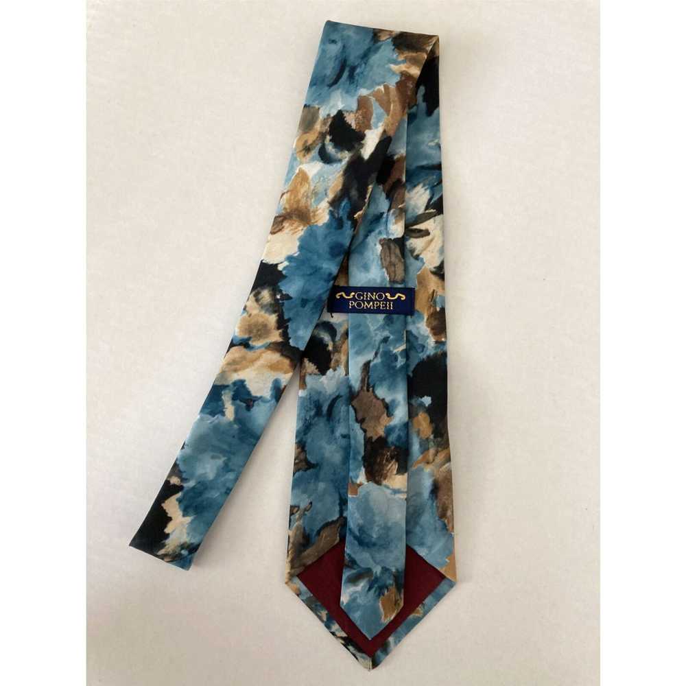 Vintage Gino Pompeii Men's Necktie Tie Polyester … - image 3