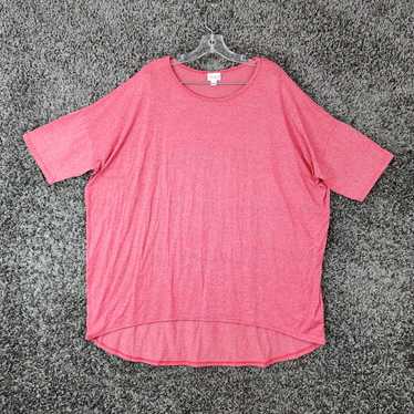 Vintage LuLaRoe Womens Heathered Pink Soft Short S