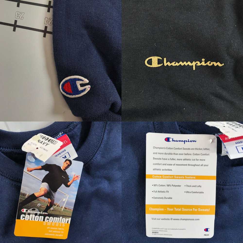 Champion Vintage Champion Crewneck Sweatshirt Men… - image 4