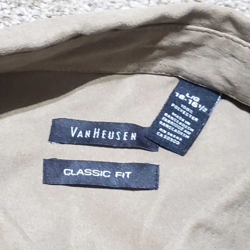 Van Heusen Van Heusen Solid Brown Soft Suede Butt… - image 3