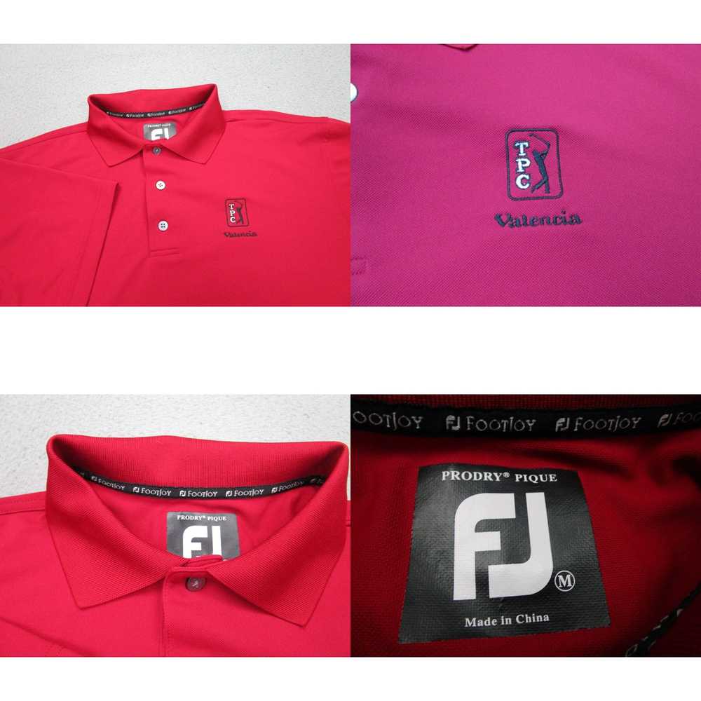 Footjoy Footjoy Shirt Mens M Red Polo TPC Players… - image 4