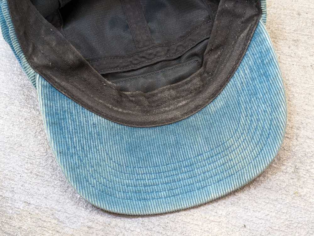 Supreme Supreme Corduroy Camp Cap Blue Hat 5 Pane… - image 10