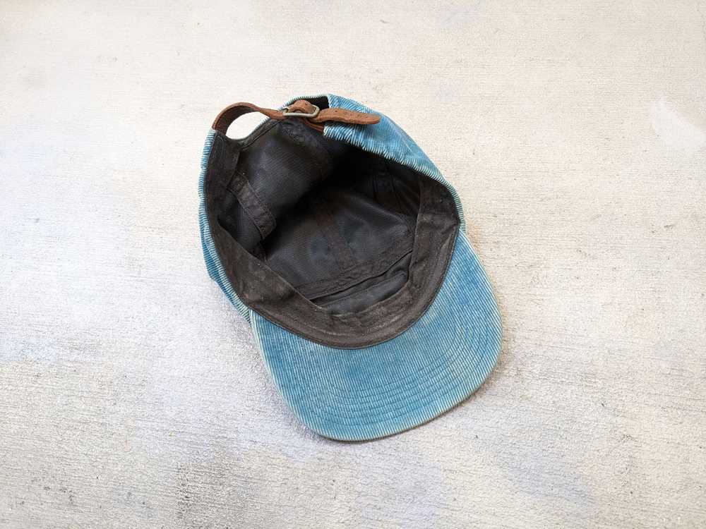 Supreme Supreme Corduroy Camp Cap Blue Hat 5 Pane… - image 11