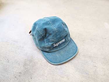 Supreme Supreme Corduroy Camp Cap Blue Hat 5 Pane… - image 1