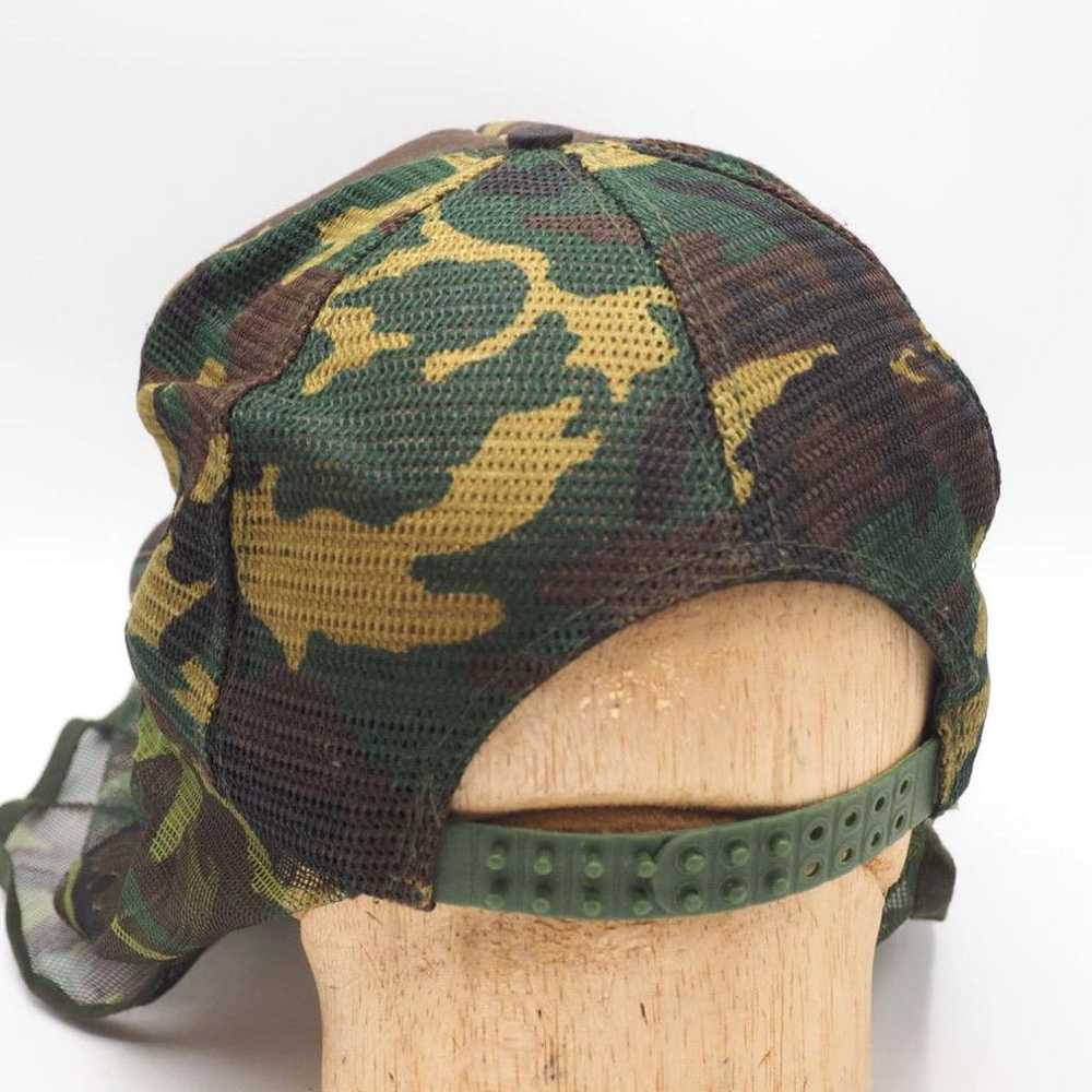 Vintage Authentic Outdoor Enthusiast Camo Mesh Ne… - image 2