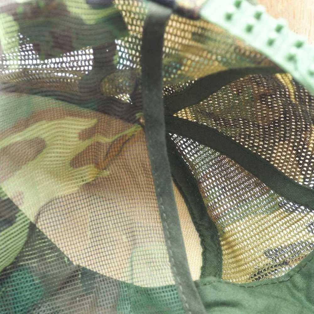 Vintage Authentic Outdoor Enthusiast Camo Mesh Ne… - image 3