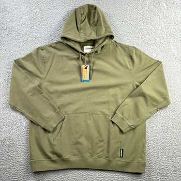 Olive Bearbottom Hoodie Mens 2XL Olive Green Loft… - image 1