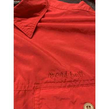 Vintage Vintage Mont-Bell Men’s Shirt Red Nylon B… - image 1