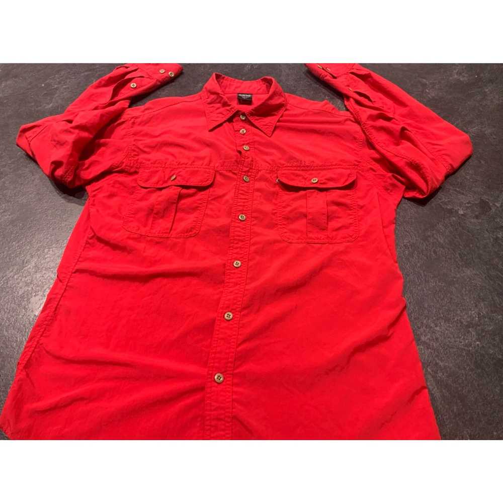 Vintage Vintage Mont-Bell Men’s Shirt Red Nylon B… - image 2