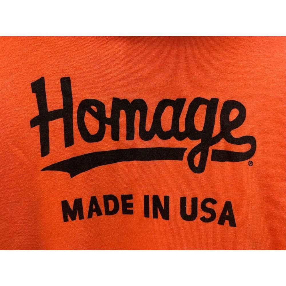 Vintage homage made in USA hoodie sweatshirt mens… - image 3