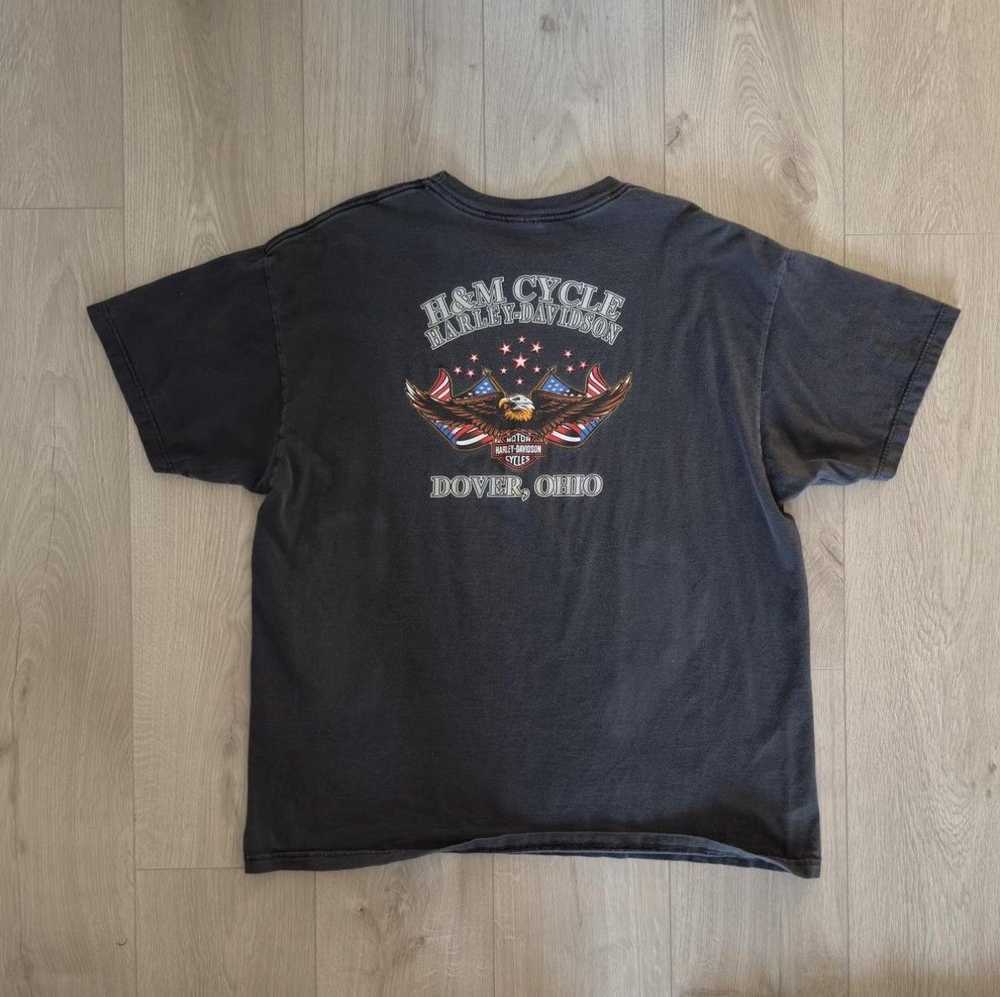 Harley Davidson Harley Davidson Eagle T Shirt - image 2