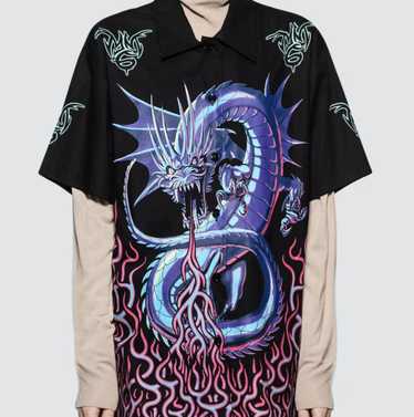 Maison Margiela DRAGON PRINTED SHORT SLEEVE SHIRT - image 1